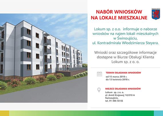 Gminne mieszkania pod wynajem. Mona skada wnioski