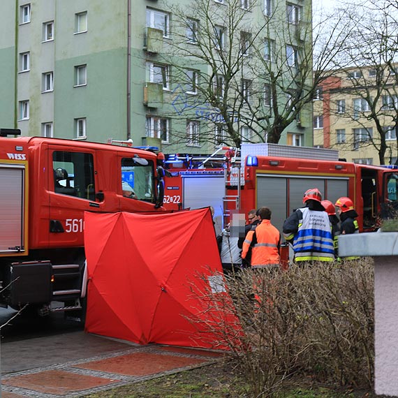 Straacy udzielili pierwszej pomocy mczynie