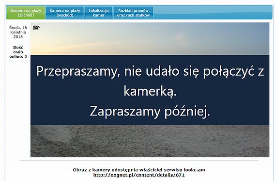 Kamery tylko na zachd...
