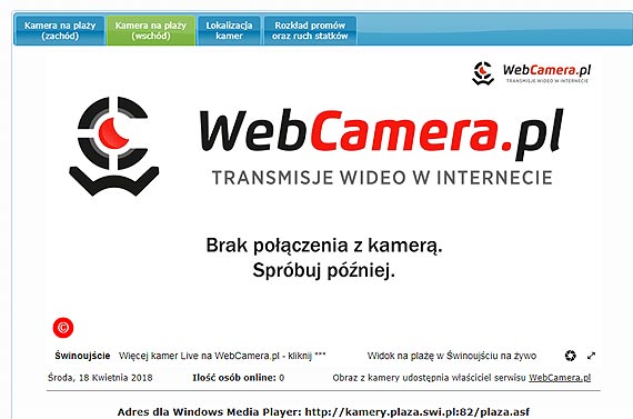 Kamery tylko na zachd...