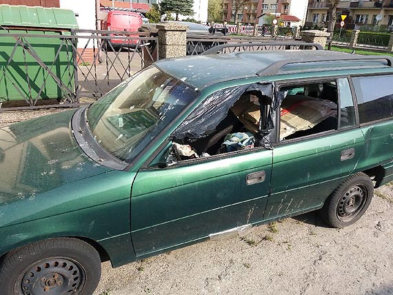 Wrak jako śmietnik?