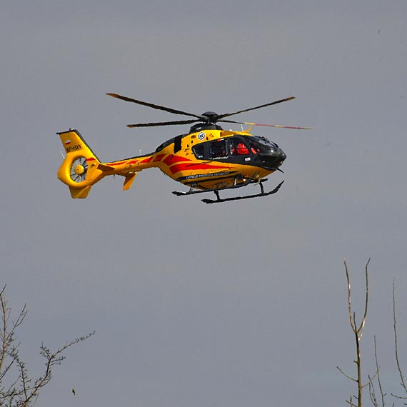 Czy helikopter bdzie ldowa koo szpitala?