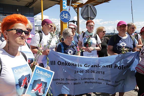 Uczestniczki Trzeciej edycji ONKO-REJSU dotarły w sobotę do Świnoujścia