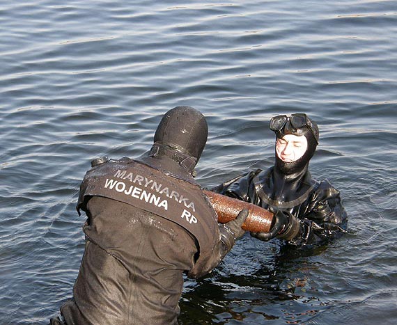 Akcji neutralizacji niewybuchw w Koobrzegu