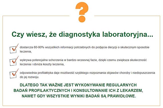 Badania laboratoryjne – co moemy z nich wyczyta?