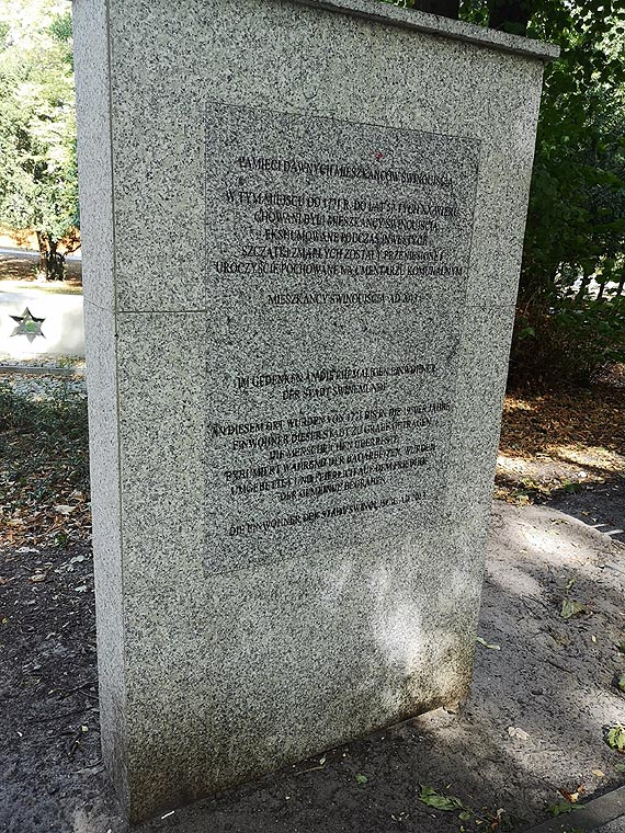 Jedne pomniki zostay wyszorowane, inne zapomniane