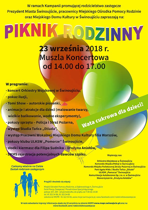 W niedziel. Rodzinny piknik w muszli koncertowej