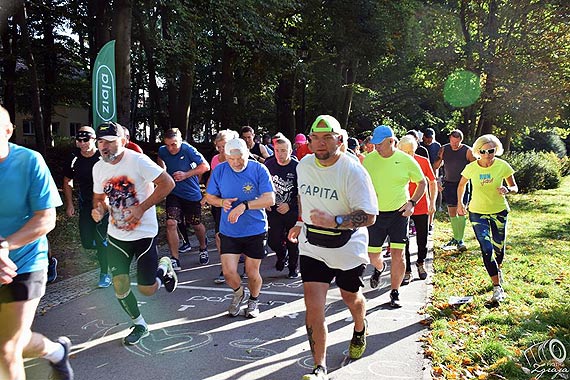 W sobot warunki pogodowe sprzyjay bieganiu na parkrunie