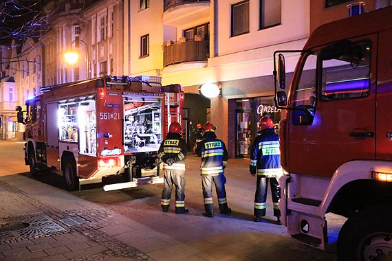 Podpalony fotel - głupi żart, który mógł się skończyć pożarem