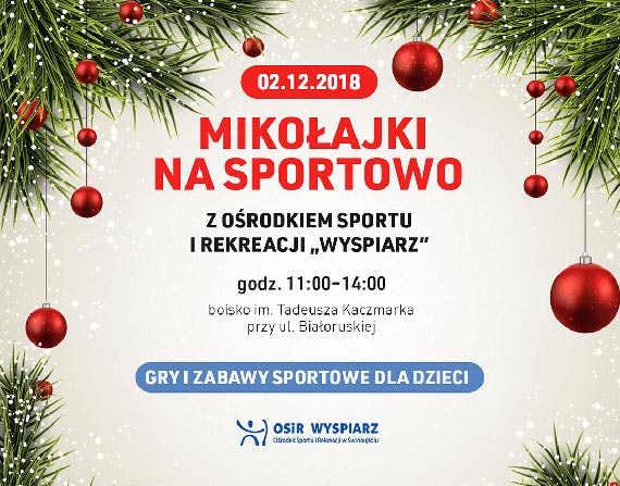 Mikoajki z Orodkiem Sportu i Rekreacji Wyspiarz