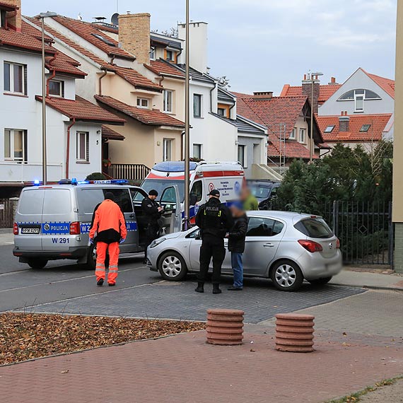 Samochd potrci chopca jadcego na rowerze