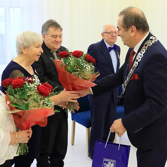 Jubileusz Złotych Godów. Trzy pary odznaczone Medalem za Długoletnie Pożycie Małżeńskie!