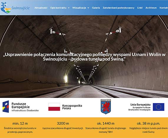 Powstaa nowa strona internetowa o budowie tunelu