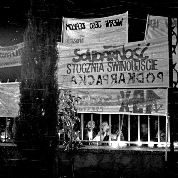 Świnoujskie wspomnienia gorących dni walki z reżimem Jaruzelskiego i Kiszczaka