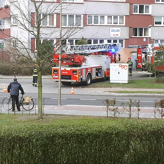 Cztery zastpy stray poarnej interwenioway przy drugim leningradzie