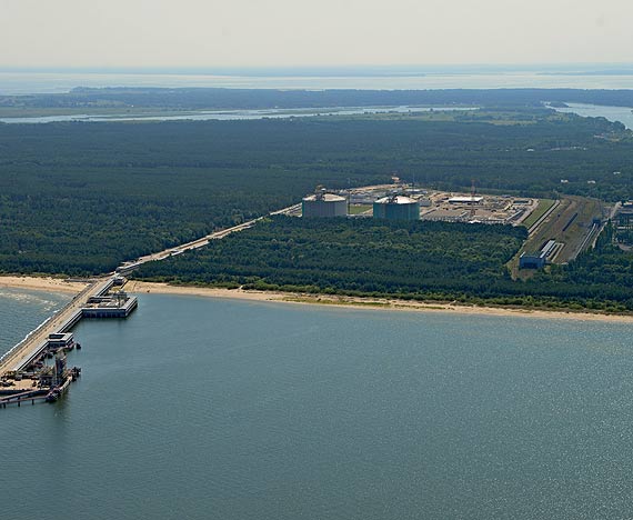 Nowe nabrzee do bunkrowania LNG-to pocztek rozbudowy terminala