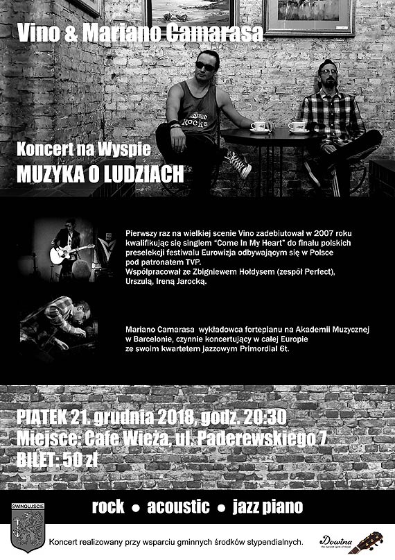 W winoujciu okazja do wysuchania materiau z najnowszej pyty Maka Winogrodzkiego!
