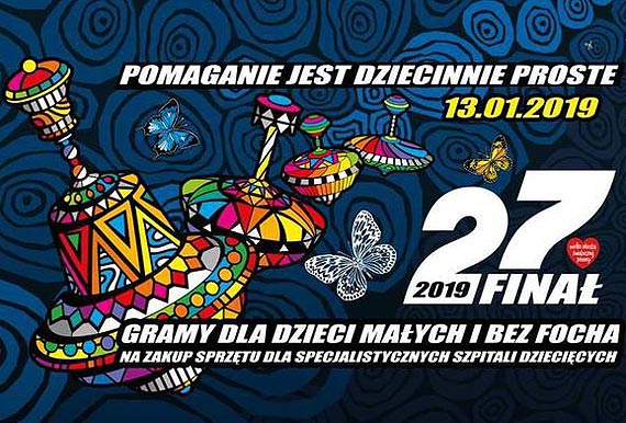 Wielka Orkiestra witecznej Pomocy przedstawia aktualny program imprez. Fina w niedziel 13 stycznia