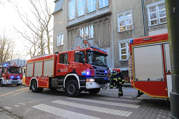 Alarm poarowy w SP nr 1 