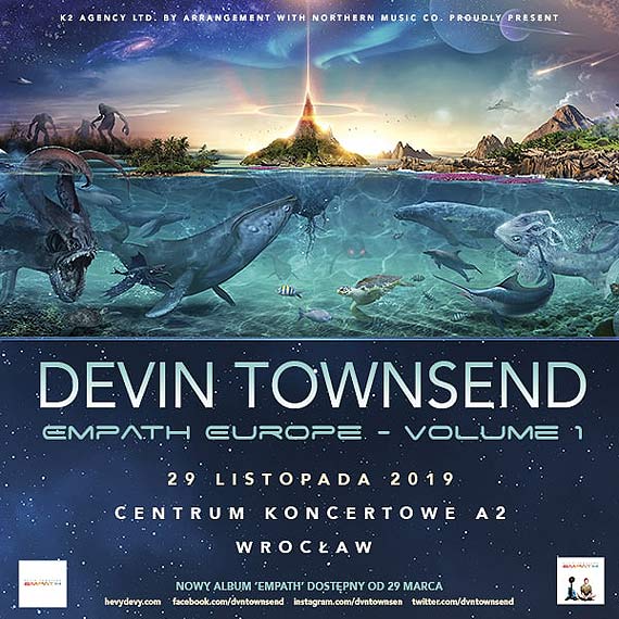 DEVIN TOWNSEND wystpi we Wrocawiu!