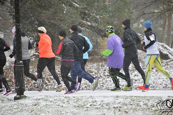 Lutowe bieganie na parkrunie