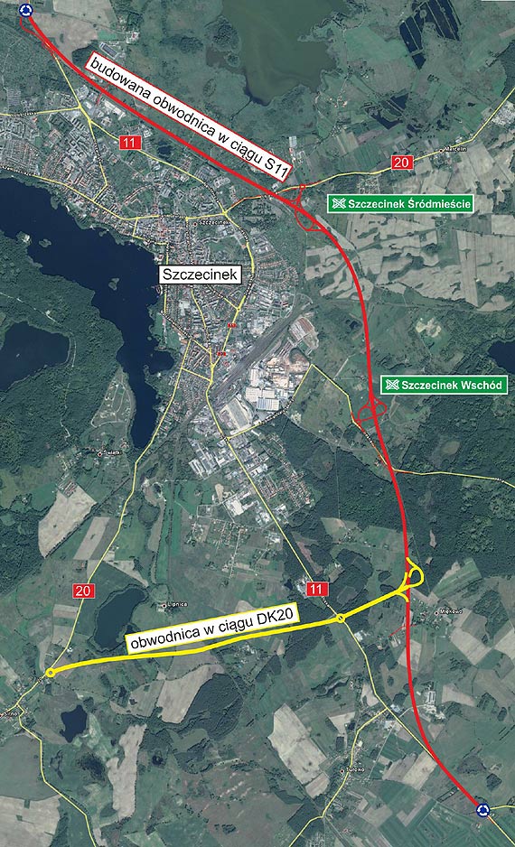 Zosta zatwierdzony Program Inwestycji dla budowy obwodnicy Szczecinka w cigu DK20