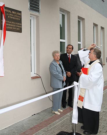 Uroczyste otwarcie szpitala w winoujciu