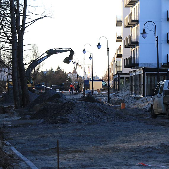 Budowa nowej promenady trwa