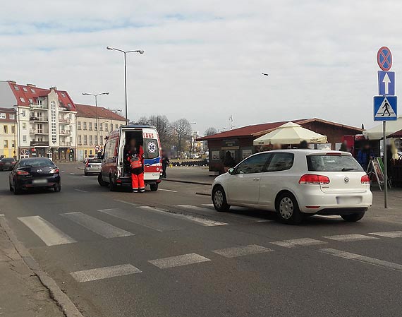 Potrcenie na ulicy Wadysawa IV 