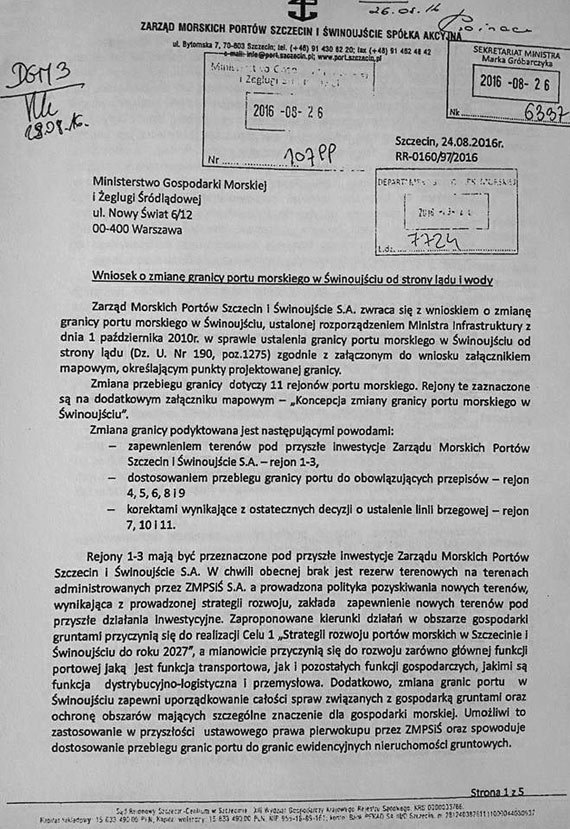 Agatowska i SLD miało rację. Temat terminala kontenerowego powrócił!!!