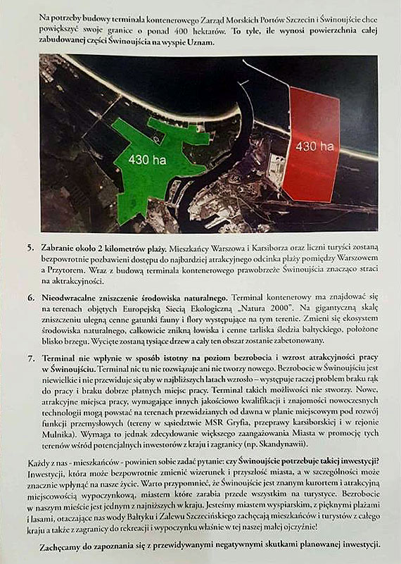 Agatowska i SLD miało rację. Temat terminala kontenerowego powrócił!!!