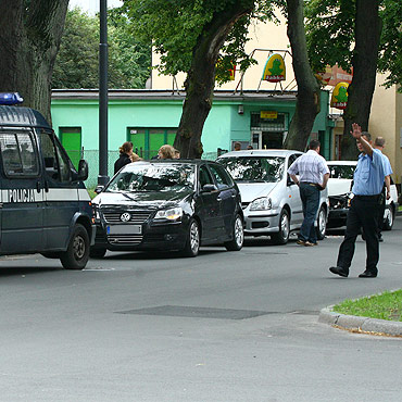 Wypadek na Grunwaldzkiej