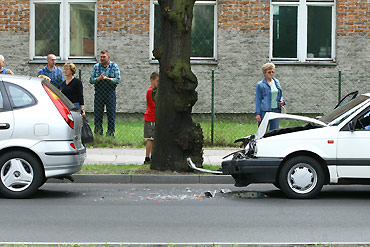 Wypadek na Grunwaldzkiej