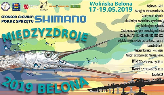Zawody wędkarskie Wolińska Belona w Międzyzdrojach