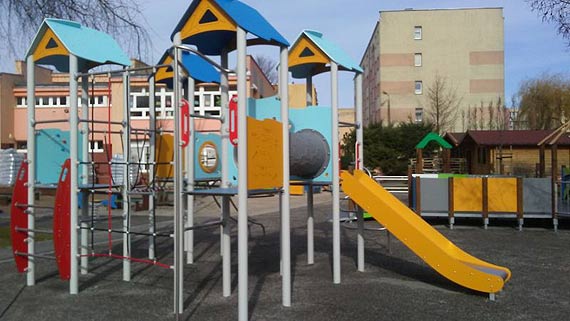 Tak wyglda (prawie gotowy) nowy plac zabaw przedszkola przy ul. Witosa