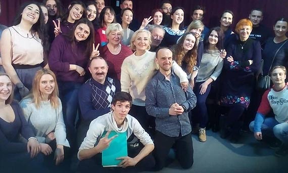 Marek Kociek, twrca Teatru Krzyk na Ukrainie