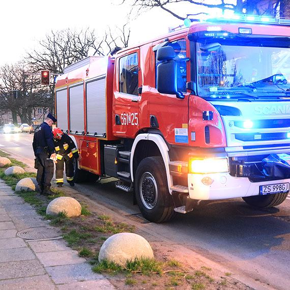 Faszywy alarm i… prawdziwa stuczka