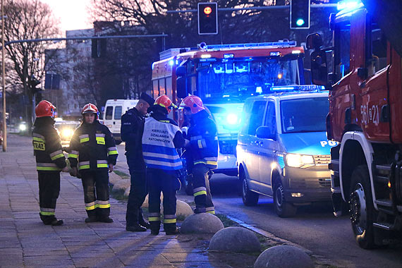 Faszywy alarm i… prawdziwa stuczka