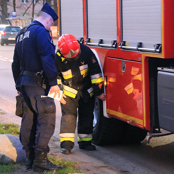 Faszywy alarm i… prawdziwa stuczka