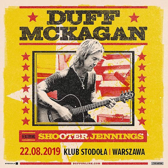 Duff McKagan – basista Guns N' Roses na koncercie w Polsce!