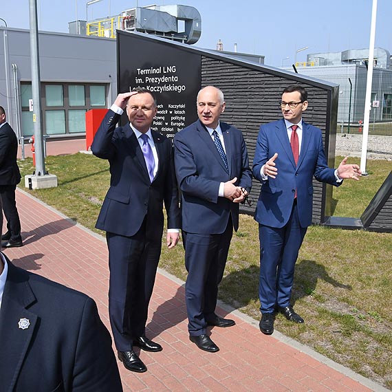 Premier Morawiecki w winoujciu: ”Polska bdzie hubem gazowym Europy”