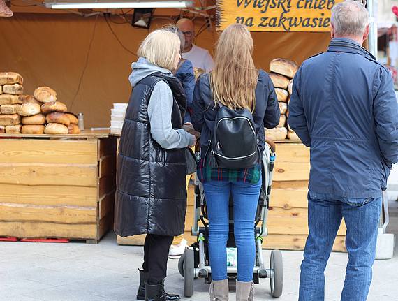 Pomysł dobry, ale ruch na jarmarku niewielki