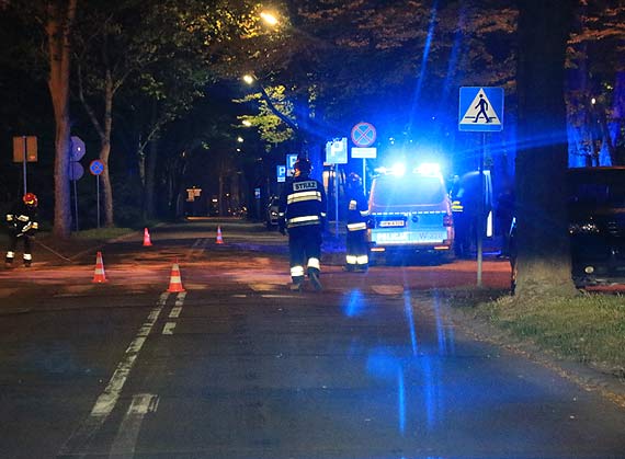 Kierowca VW Passata nie zatrzyma si i uderzy w nadjedajcy pojazd