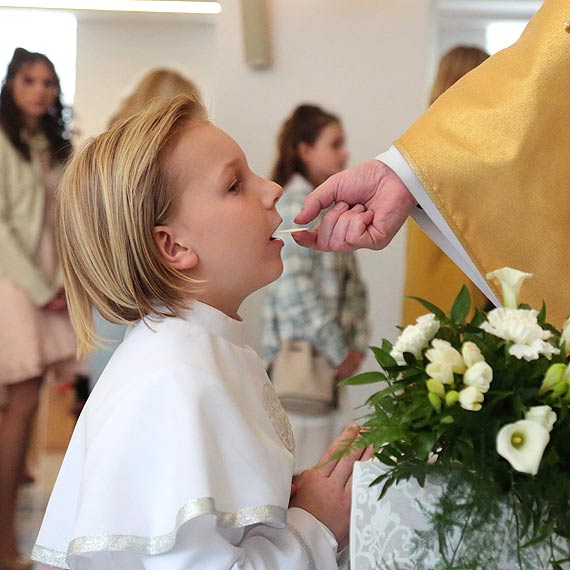Pierwsza Komunia Święta w Parafii Wojskowej