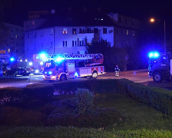 Zapalił się piekarnik - na miejscu dwie jednostki straży pożarnej