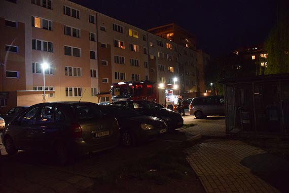 Zapalił się piekarnik - na miejscu dwie jednostki straży pożarnej