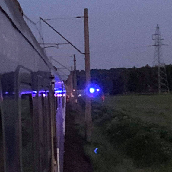 Pocig relacji winoujcie - Warszawa przejecha mczyzn