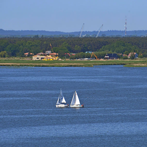 Nowa marina w unowie nad Jeziorem Wicko