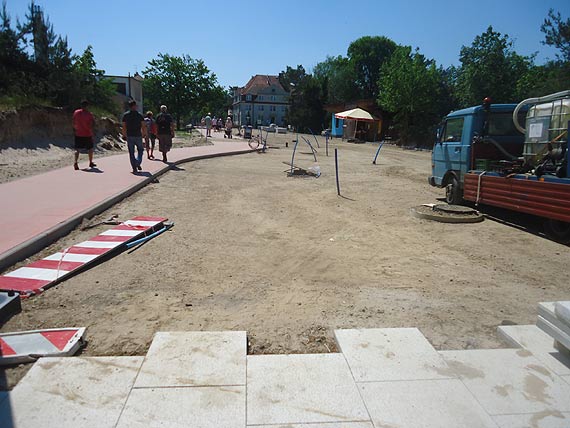 Poważna awaria wyhamowała budowę Promenady Zdrowia