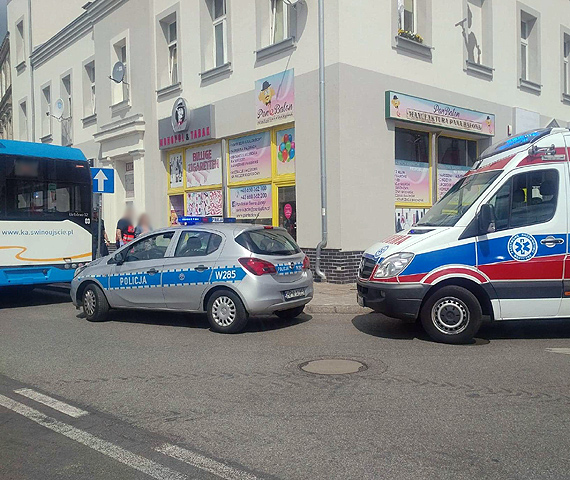 Pasaerka autobusu doznaa urazu gowy